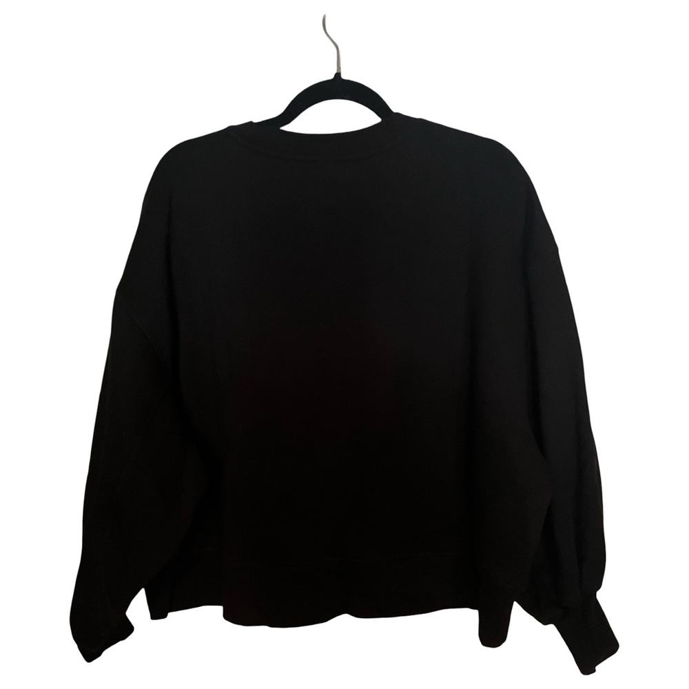 Zenana Outfitters Black Sweater with Gold Design   NWOT - Picture 2 of 7